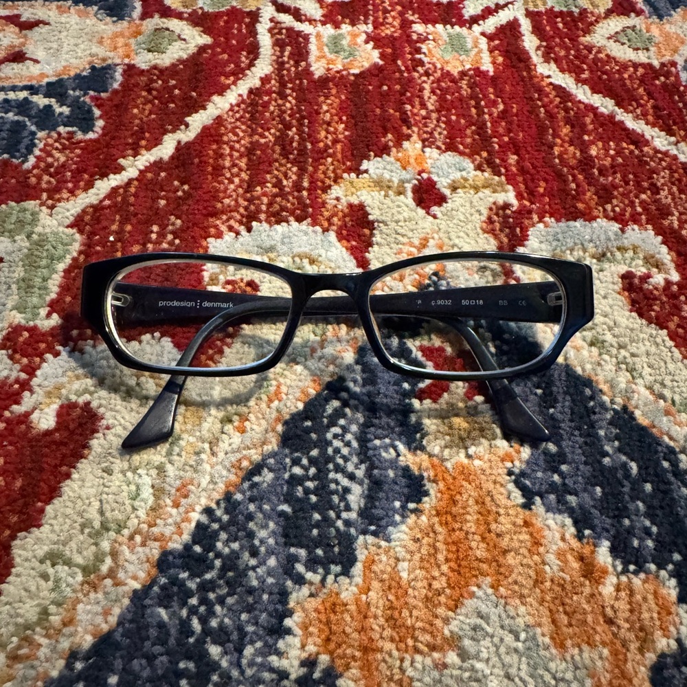 Prodesign Denmark Eyeglasses Prescription Black Unisex